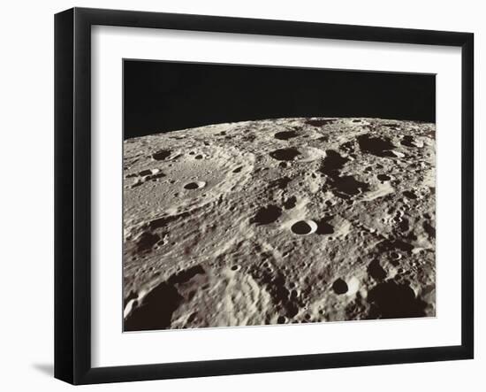 Lunar Surface-null-Framed Photographic Print