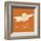 Lunastrella Flying Saucer (square)-John W^ Golden-Framed Art Print