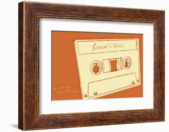 Lunastrella Mix Tape-John Golden-Framed Giclee Print