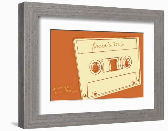 Lunastrella Mix Tape-John Golden-Framed Giclee Print