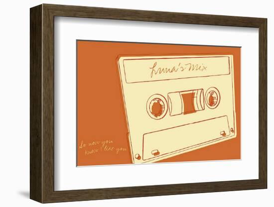 Lunastrella Mix Tape-John Golden-Framed Giclee Print