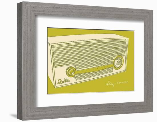 Lunastrella Radio-John Golden-Framed Art Print