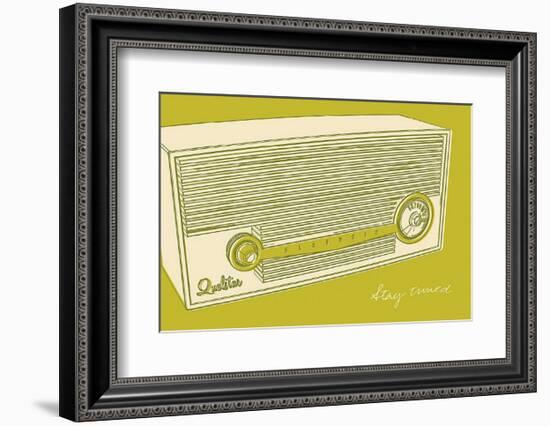 Lunastrella Radio-John Golden-Framed Art Print