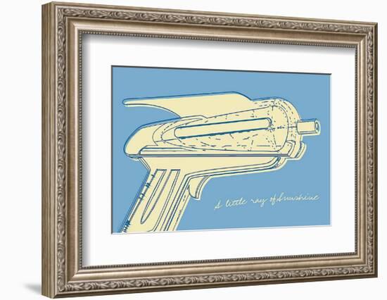 Lunastrella Raygun No. 2-John Golden-Framed Art Print