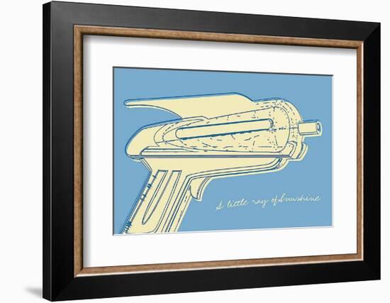 Lunastrella Raygun No. 2-John Golden-Framed Art Print