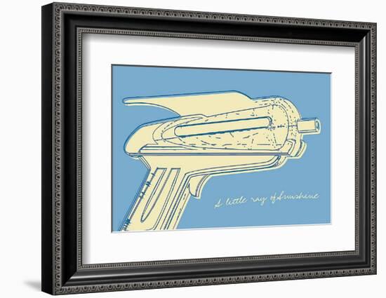 Lunastrella Raygun No. 2-John Golden-Framed Art Print