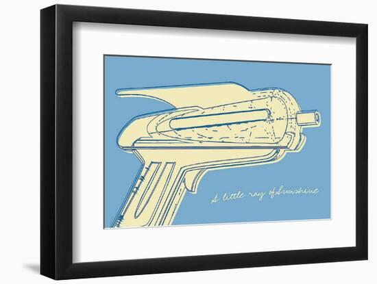 Lunastrella Raygun No. 2-John Golden-Framed Art Print