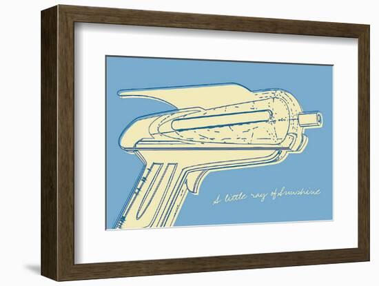 Lunastrella Raygun No. 2-John Golden-Framed Art Print