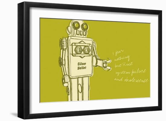 Lunastrella Robot No. 1-John Golden-Framed Art Print