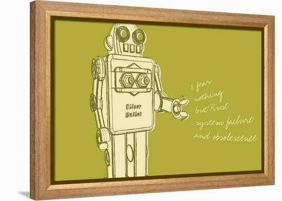 Lunastrella Robot No. 1-John W Golden-Framed Premier Image Canvas
