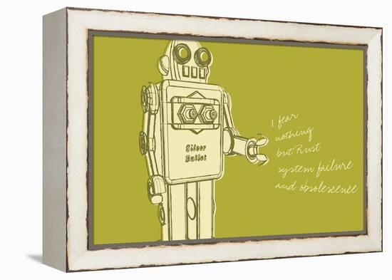 Lunastrella Robot No. 1-John W Golden-Framed Premier Image Canvas