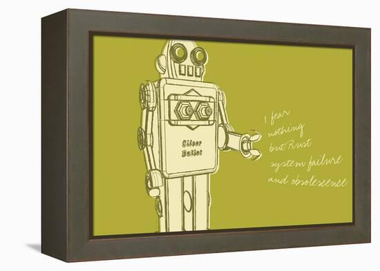 Lunastrella Robot No. 1-John W Golden-Framed Premier Image Canvas