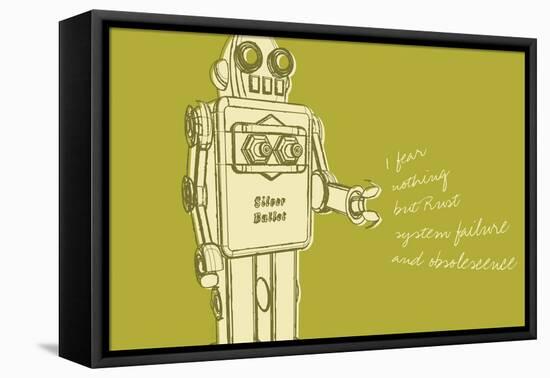 Lunastrella Robot No. 1-John W Golden-Framed Premier Image Canvas