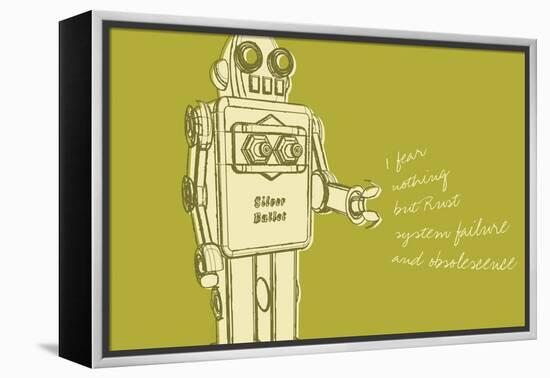 Lunastrella Robot No. 1-John W Golden-Framed Premier Image Canvas