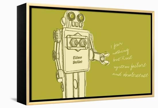 Lunastrella Robot No. 1-John W Golden-Framed Premier Image Canvas