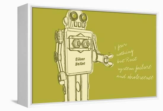 Lunastrella Robot No. 1-John W Golden-Framed Premier Image Canvas