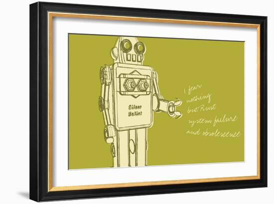 Lunastrella Robot No. 1-John W Golden-Framed Giclee Print