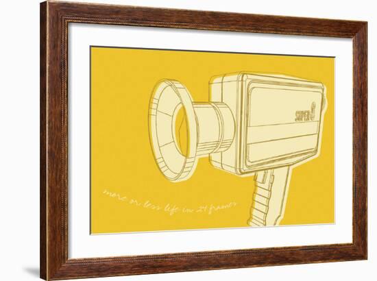 Lunastrella Super 8-John W^ Golden-Framed Art Print