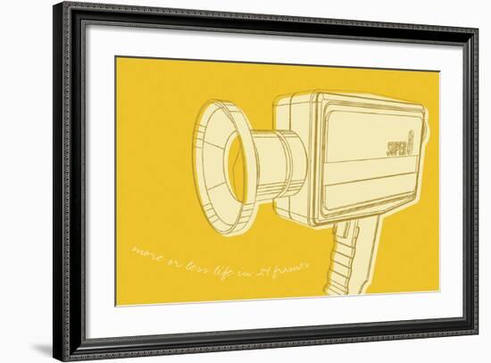 Lunastrella Super 8-John W^ Golden-Framed Art Print