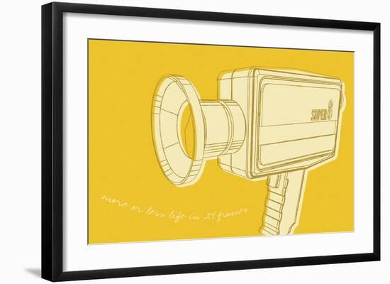 Lunastrella Super 8-John W^ Golden-Framed Art Print