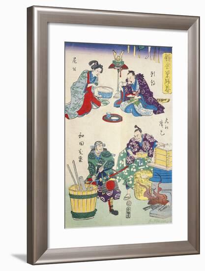 Lunch and the Cooking of Food-null-Framed Giclee Print