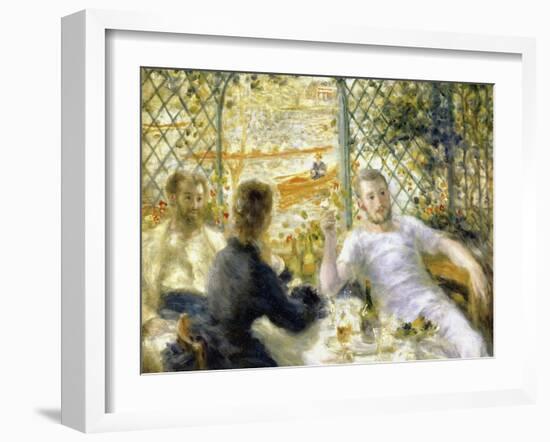 Lunch at the Restaurant Fournaise, 1875-Pierre-Auguste Renoir-Framed Giclee Print