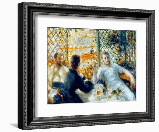 Lunch at the Restaurant Fournaise, 1875-Pierre-Auguste Renoir-Framed Giclee Print