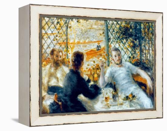 Lunch at the Restaurant Fournaise, 1875-Pierre-Auguste Renoir-Framed Premier Image Canvas