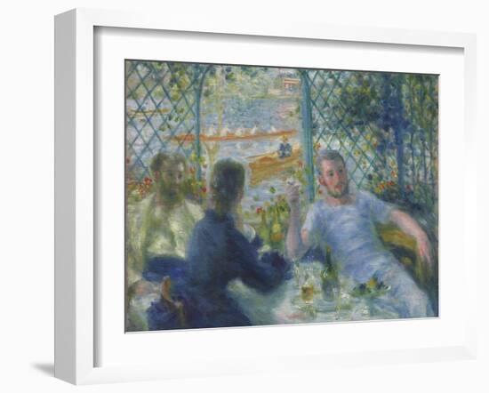 Lunch at the Restaurant Fournaise, 1875-Pierre-Auguste Renoir-Framed Giclee Print