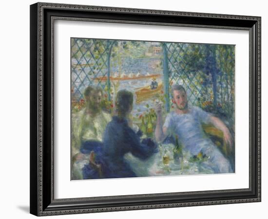 Lunch at the Restaurant Fournaise, 1875-Pierre-Auguste Renoir-Framed Giclee Print