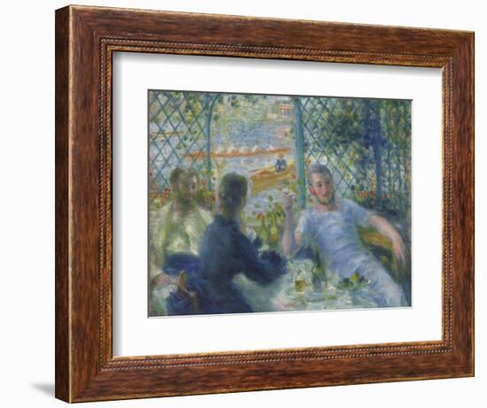 Lunch at the Restaurant Fournaise, 1875-Pierre-Auguste Renoir-Framed Giclee Print