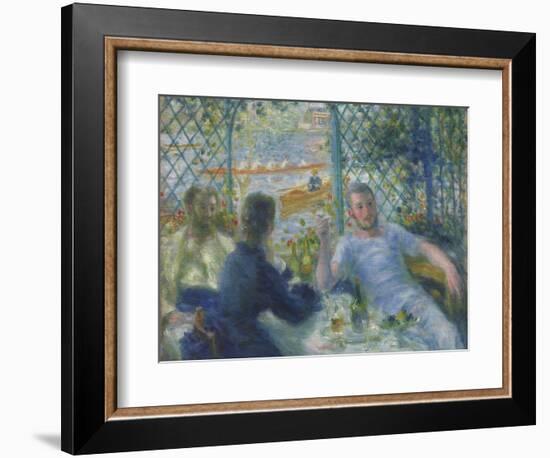 Lunch at the Restaurant Fournaise, 1875-Pierre-Auguste Renoir-Framed Giclee Print