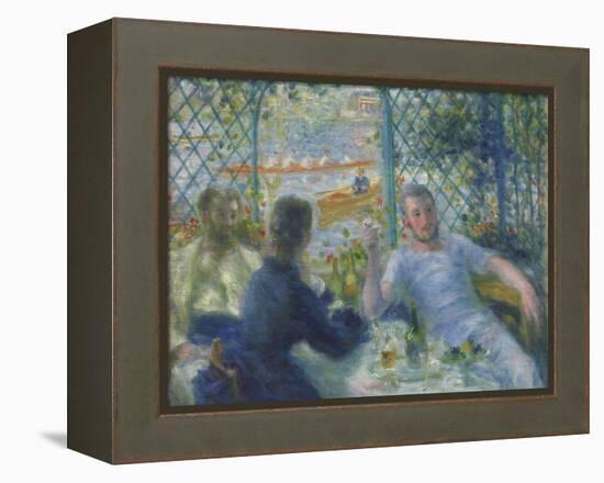 Lunch at the Restaurant Fournaise, 1875-Pierre-Auguste Renoir-Framed Premier Image Canvas