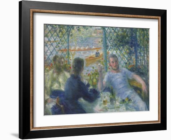 Lunch at the Restaurant Fournaise, 1875-Pierre-Auguste Renoir-Framed Giclee Print