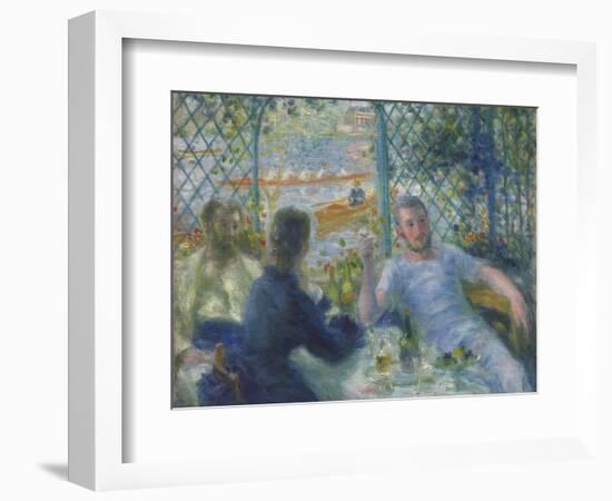 Lunch at the Restaurant Fournaise, 1875-Pierre-Auguste Renoir-Framed Giclee Print