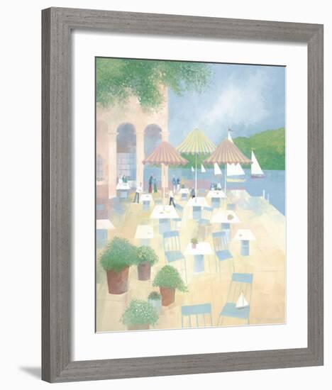 Lunch at the Yacht Club-Albert Swayhoover-Framed Giclee Print