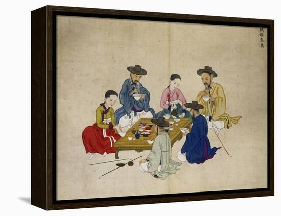 Lunch Break-Kim Junkeun-Framed Premier Image Canvas