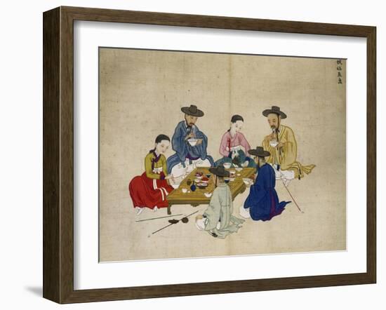 Lunch Break-Kim Junkeun-Framed Giclee Print