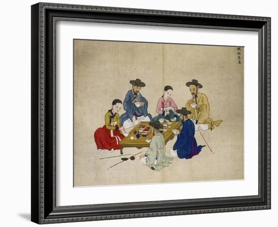 Lunch Break-Kim Junkeun-Framed Giclee Print