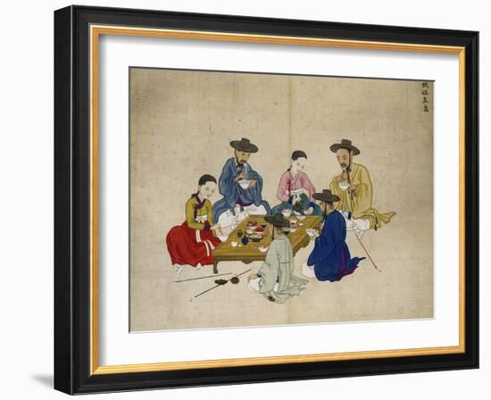 Lunch Break-Kim Junkeun-Framed Giclee Print