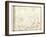 Lunch on the Grass (Pencil on Paper)-Claude Monet-Framed Giclee Print