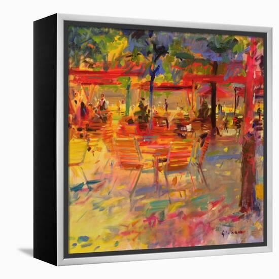 Lunch on the Terrace-Peter Graham-Framed Premier Image Canvas