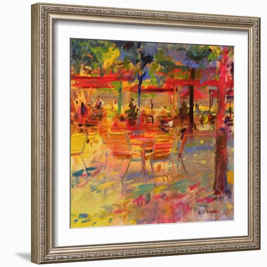 Lunch on the Terrace-Peter Graham-Framed Giclee Print