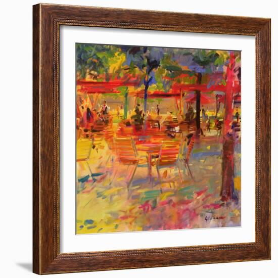 Lunch on the Terrace-Peter Graham-Framed Giclee Print