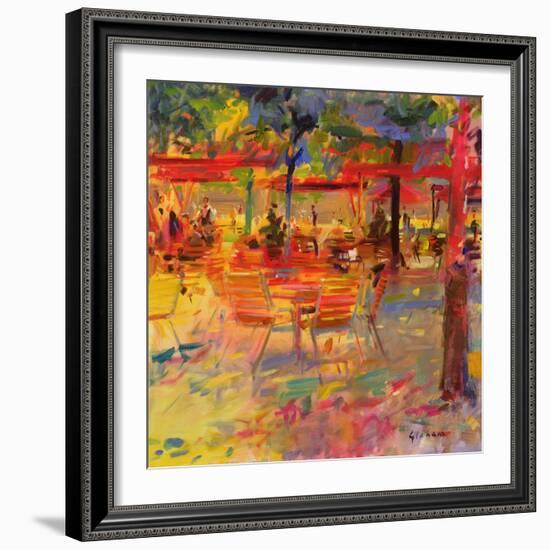 Lunch on the Terrace-Peter Graham-Framed Giclee Print