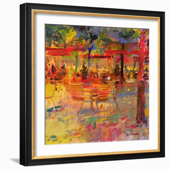 Lunch on the Terrace-Peter Graham-Framed Giclee Print