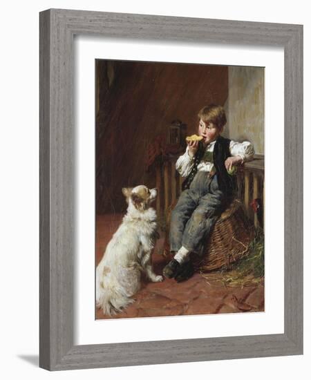 Lunch Time-William Bradford-Framed Giclee Print