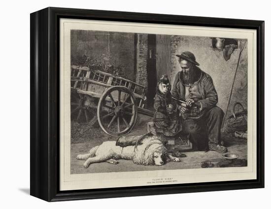 Lunch Time-Antonio Rotta-Framed Premier Image Canvas