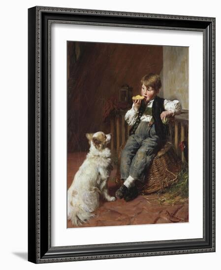 Lunch Time-William Bradford-Framed Giclee Print