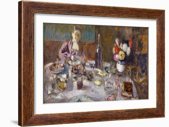 Luncheon, 1901-Edouard Vuillard-Framed Giclee Print